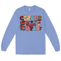 Colony Blue cooler than cupid Long Sleeve Tee - OliviaCreatesArt