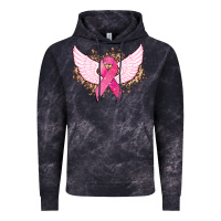 Cloud Black Cancer ribbon angel wings Cancer Awareness Vintage Hoodie - HowdyJamesFarm