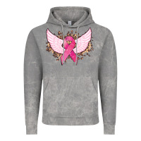 Cloud Rock Cancer ribbon angel wings Cancer Awareness Vintage Hoodie - HowdyJamesFarm
