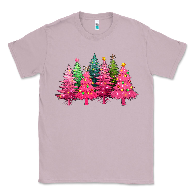 Christmas Tress With Lights Classic Tee by texasbilliewilder | Teevron