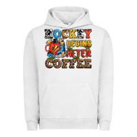 Pigment Lunar Rock hockey begins after coffee ado Urban Hoodie - AdoDesignShop