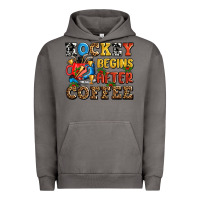 Pigment Tornado hockey begins after coffee ado Urban Hoodie - AdoDesignShop