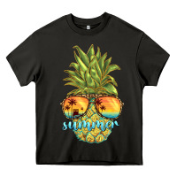 Asphalt pineapple summer Heavy Core Tee - BarkalooDesign