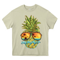 Mossy pineapple summer Heavy Core Tee - BarkalooDesign