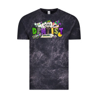 Cloud Black dentist mardi gras Vintage Tee - CowGirlArtShop