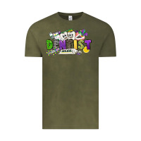 Vintage Olive dentist mardi gras Vintage Tee - CowGirlArtShop