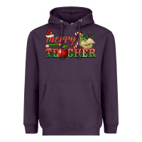 Merry Teacher Heavyweight Hoodie | Teevron