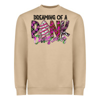 Dreaming Of A Pink Christmas Heavyweight Sweatshirt | Teevron