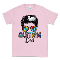 Bubblegum Pink autism dad Classic Tee - CowhideDigitalArt