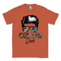 Copper autism dad Classic Tee - CowhideDigitalArt