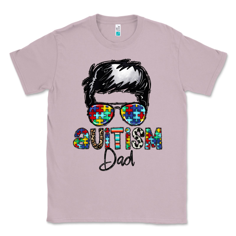 Autism Dad Classic Tee by CowhideDigitalArt | Teevron