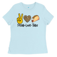 Baby Blue Peare Love Tacos Ladies Tee - Bettercallsaul