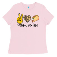 Bubblegum Pink Peare Love Tacos Ladies Tee - Bettercallsaul