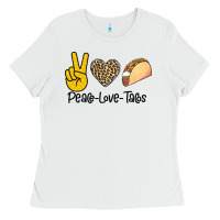 White Peare Love Tacos Ladies Tee - Bettercallsaul