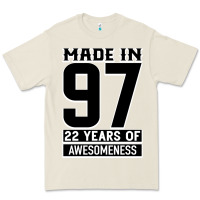 Bone Made In 97 22 Years Of Awesomeness Premium Tee - Bettercallsaul