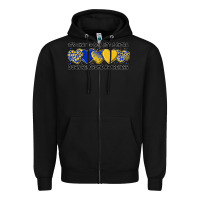 Black its okay to be little extra Zipper Hoodie - Artiststas