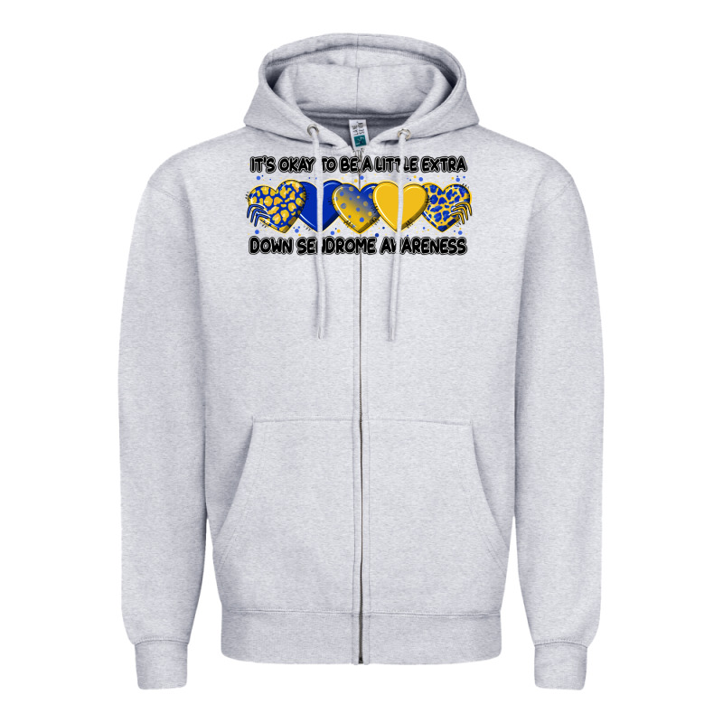 Its Okay To Be Little Extra Zipper Hoodie by Artiststas | Teevron