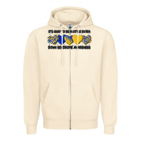 Sandshell its okay to be little extra Zipper Hoodie - Artiststas