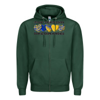 Sports Green its okay to be little extra Zipper Hoodie - Artiststas