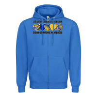 True Royal its okay to be little extra Zipper Hoodie - Artiststas