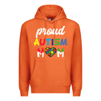 Carrot Proud Autism Mom Mothers Day Gift Autism Awareness Premium Hoodie - CowhideDigitalArt