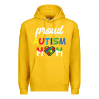 Lemon Proud Autism Mom Mothers Day Gift Autism Awareness Premium Hoodie - CowhideDigitalArt