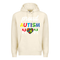 Tofu Proud Autism Mom Mothers Day Gift Autism Awareness Premium Hoodie - CowhideDigitalArt