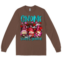 Chestnut gnome sweet gnomes olivia Long Sleeve Tee - OliviaCreatesArt