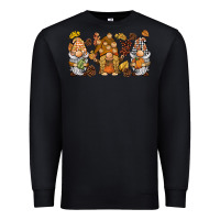 Black fall gnomies Premium Sweatshirt - BarkalooDesign