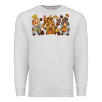 Dove Grey fall gnomies Premium Sweatshirt - BarkalooDesign