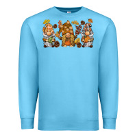 Ocean Blue fall gnomies Premium Sweatshirt - BarkalooDesign