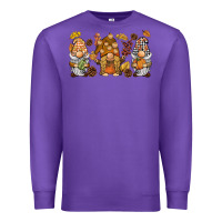 Purple fall gnomies Premium Sweatshirt - BarkalooDesign