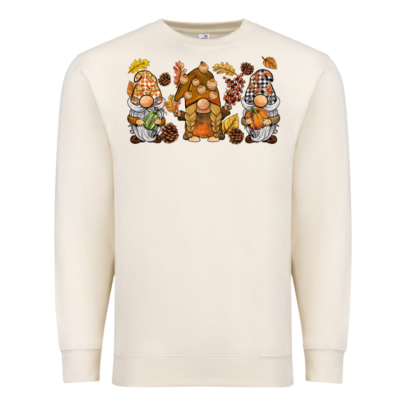 Fall Gnomies Premium Sweatshirt by BarkalooDesign | Teevron