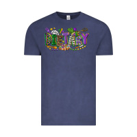 Vintage Denim dietary mardi gras Vintage Tee - CowGirlArtShop