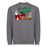 Storm Christmas Vibes Heavyweight Sweatshirt - CowhideDigitalArt