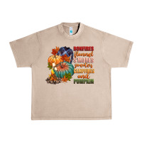 French Oak bonfires flannels smores campfires and pu Urban Heavy Tee - CowGirlArtShop
