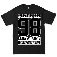 Black Made in 98 22 Years Of Awesomeness Premium Tee - Bettercallsaul