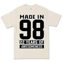 Bone Made in 98 22 Years Of Awesomeness Premium Tee - Bettercallsaul