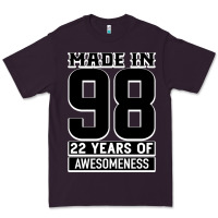 Plum Made in 98 22 Years Of Awesomeness Premium Tee - Bettercallsaul