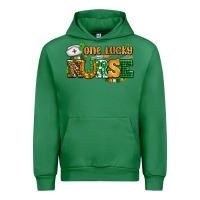 Emerald one lucky nurse Urban Hoodie - AdoDesignShop