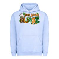 Pigment Grape Ice one lucky nurse Urban Hoodie - AdoDesignShop
