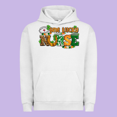 One Lucky Nurse Urban Hoodie Designed By Adodesignshop