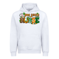 White one lucky nurse Urban Hoodie - AdoDesignShop