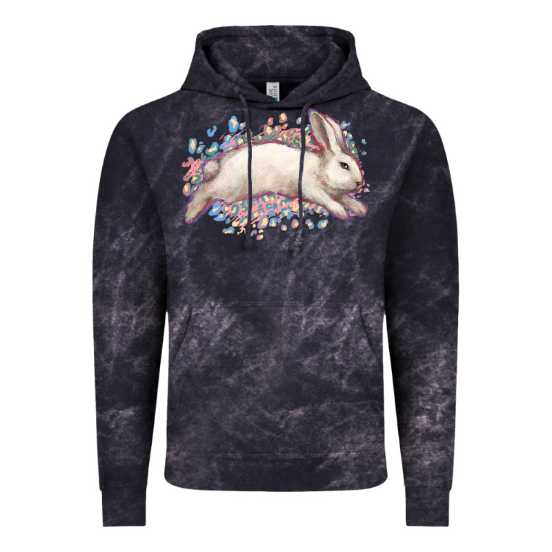 Easter Bunny Leopard Easter Day Vintage Hoodie by HowdyJamesFarm | Teevron