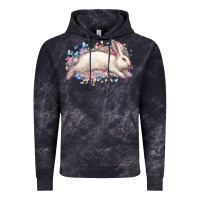 Cloud Black Easter Bunny leopard Easter Day Vintage Hoodie - HowdyJamesFarm