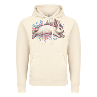 Vintage Artic Easter Bunny leopard Easter Day Vintage Hoodie - HowdyJamesFarm