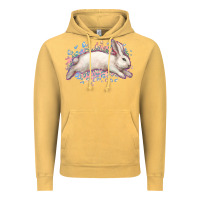Vintage Mustard Easter Bunny leopard Easter Day Vintage Hoodie - HowdyJamesFarm