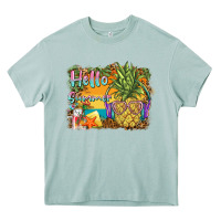 Arona hello summer pineapple Heavy Core Tee - BarkalooDesign