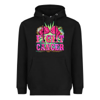Black fight cancer Heavyweight Hoodie - BarkalooDesign