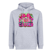 Heather Grey fight cancer Heavyweight Hoodie - BarkalooDesign